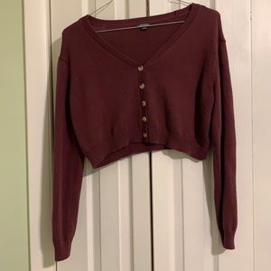 Crop Maroon sweater!
